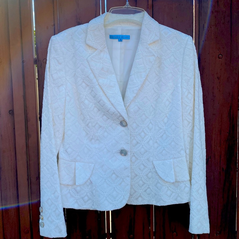 Antonio Melani peplum blazer